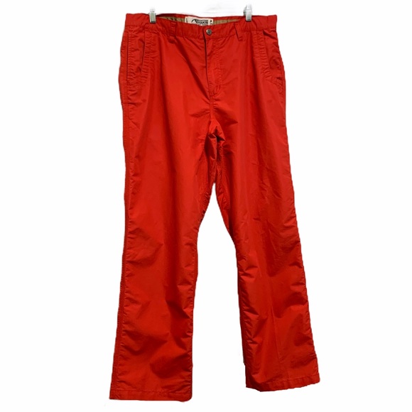 Mountain Khakis Other - Mountain Khakis Orange Red Relaxed Fit Pants